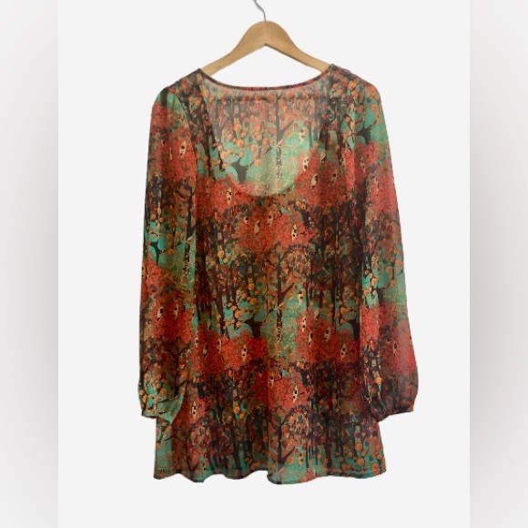 VERO MODA Semi-Sheer Tunic - Picture 3 of 6